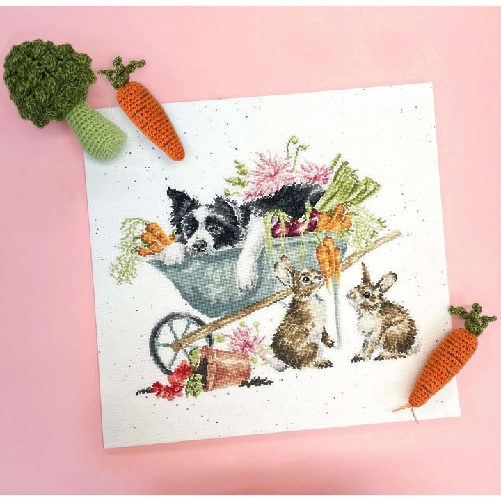 Sleeping On The Job XHD134 Counted Cross Stitch Kit