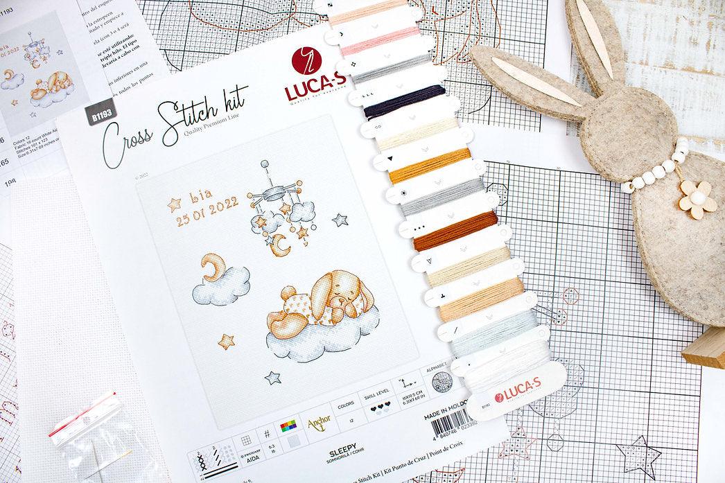 Sleepy B1193L Counted Cross-Stitch Kit