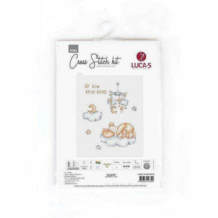 Sleepy B1193L Counted Cross-Stitch Kit
