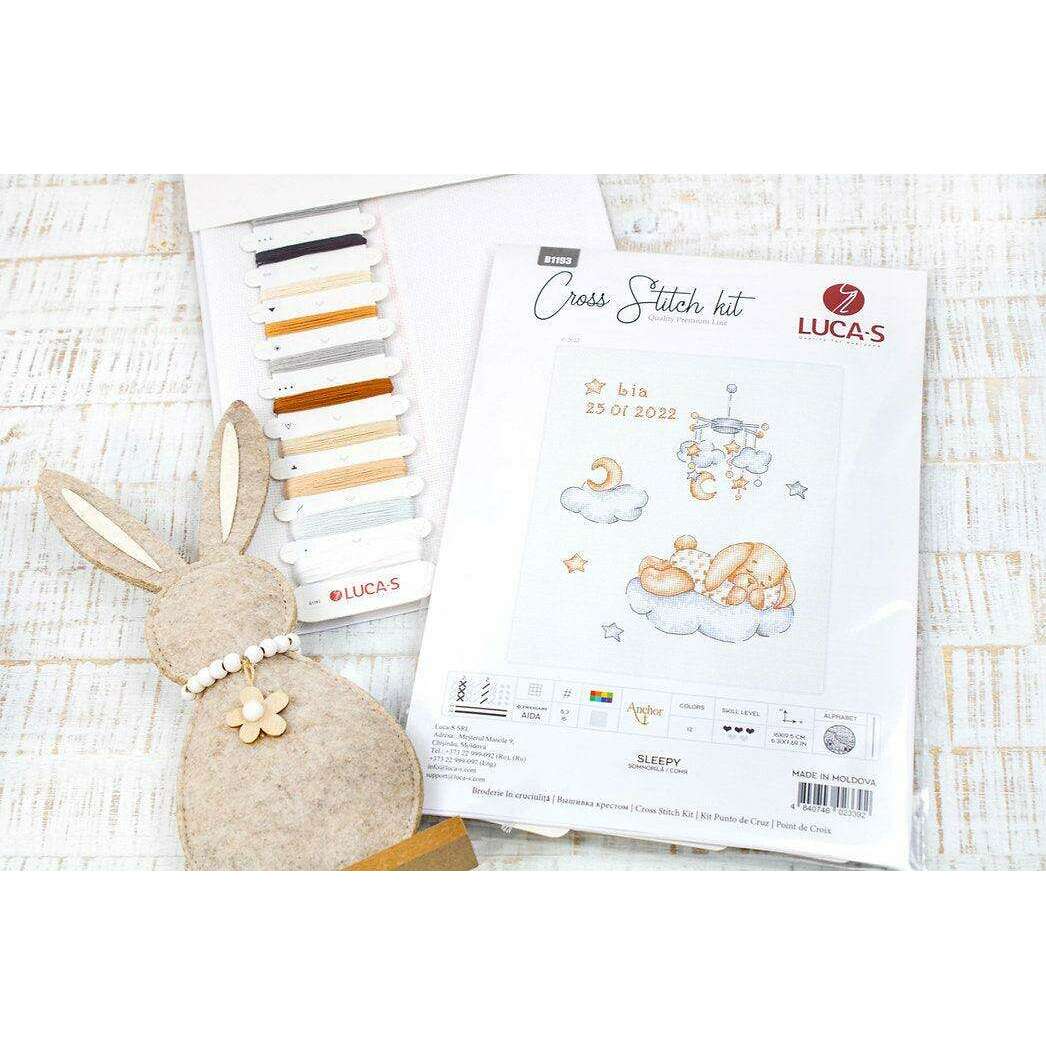 Sleepy B1193L Counted Cross-Stitch Kit