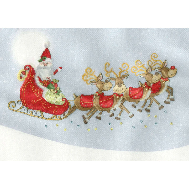 Sleigh Ride XKTB9 Counted Cross Stitch Kit