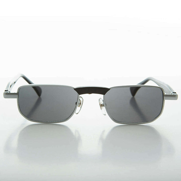 Slim Rectangle Vintage Sunglasses - Hank