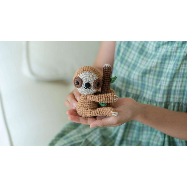 Sloth and Koala Amigurumi DIY Crochet Kit Wizardi F07N8-M207
