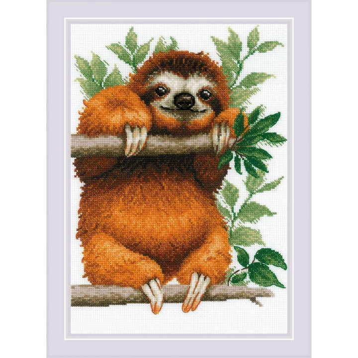 Sloth R2213 Counted Cross Stitch Kit