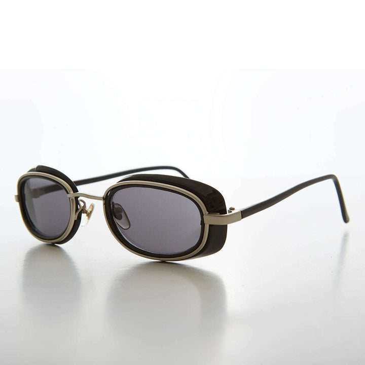 Small Goggle Side Shield 90s Vintage Sunglass - Mythic