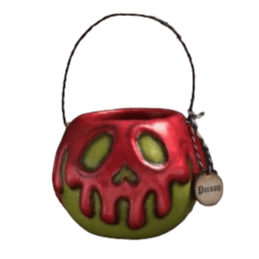 Small Green Apple with Red Poison Bucket by LeeAnn Kress - Quirks!