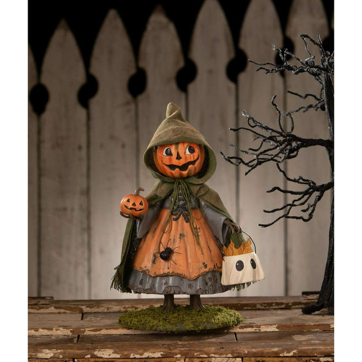 Smiling Susie Pumpkin by Bethany Lowe Designs, halloween decor