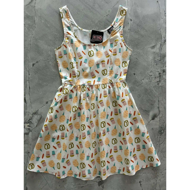 Snacks Shorter Length Fit & Flare Dress