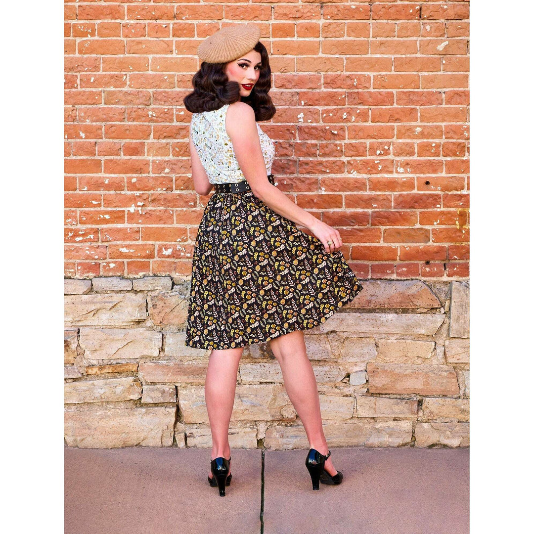 Snailing Along Twofer Dress