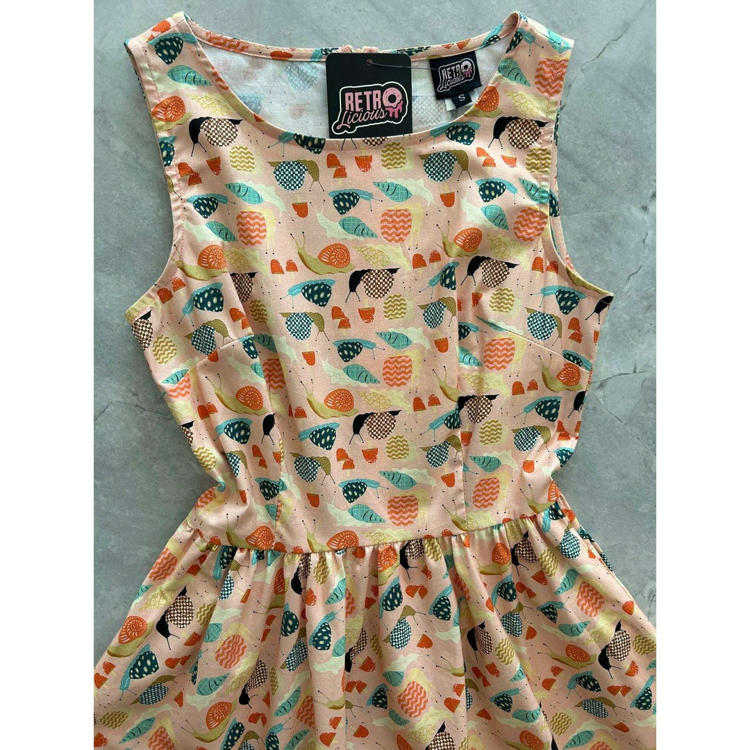 Snails Vintage Dress