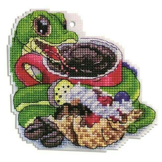 Snake Counted cross stitch kit 8093A