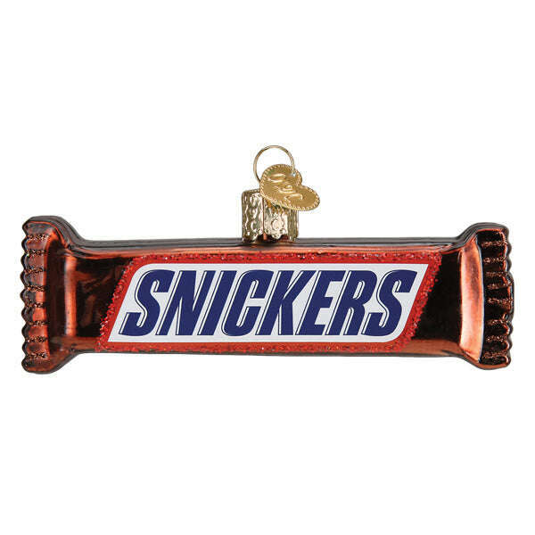 Old World Christmas SNICKERS Blown Glass Ornament