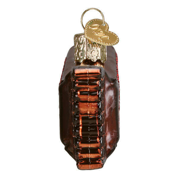 Old World Christmas SNICKERS Blown Glass Ornament