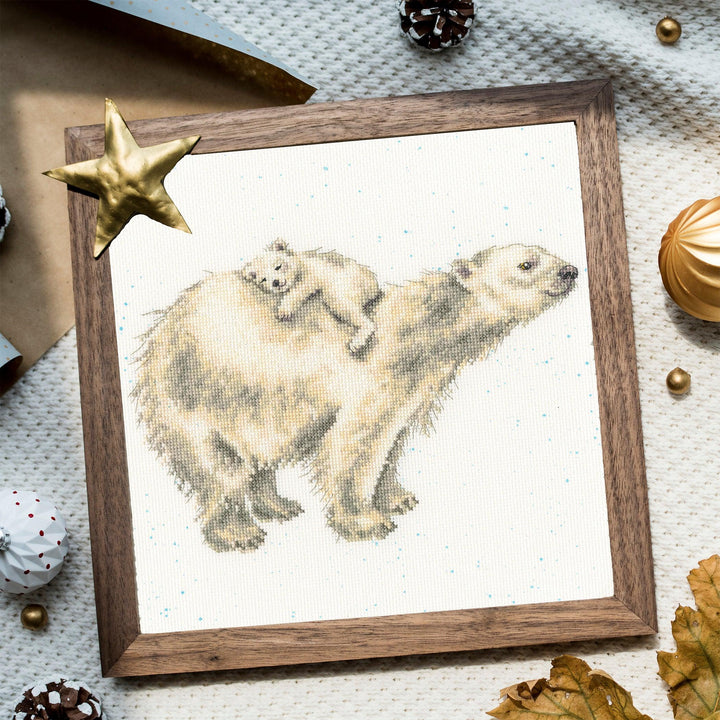 Snow Baby XHD111 Counted Cross Stitch Kit