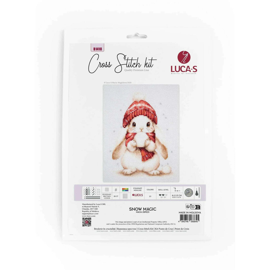 Snow Magic B1418L Counted Cross-Stitch Kit