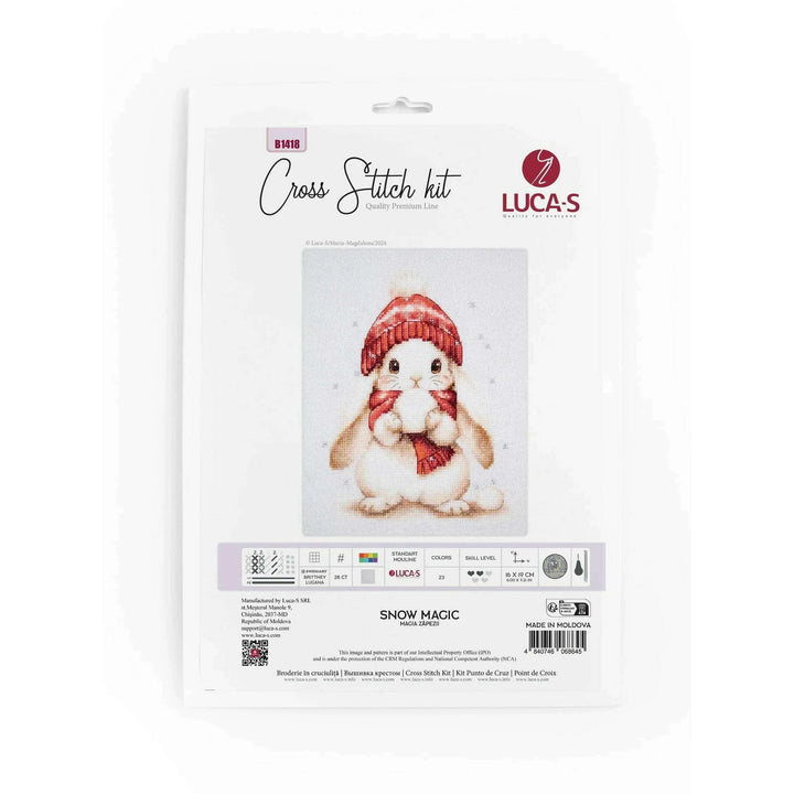 Snow Magic B1418L Counted Cross-Stitch Kit