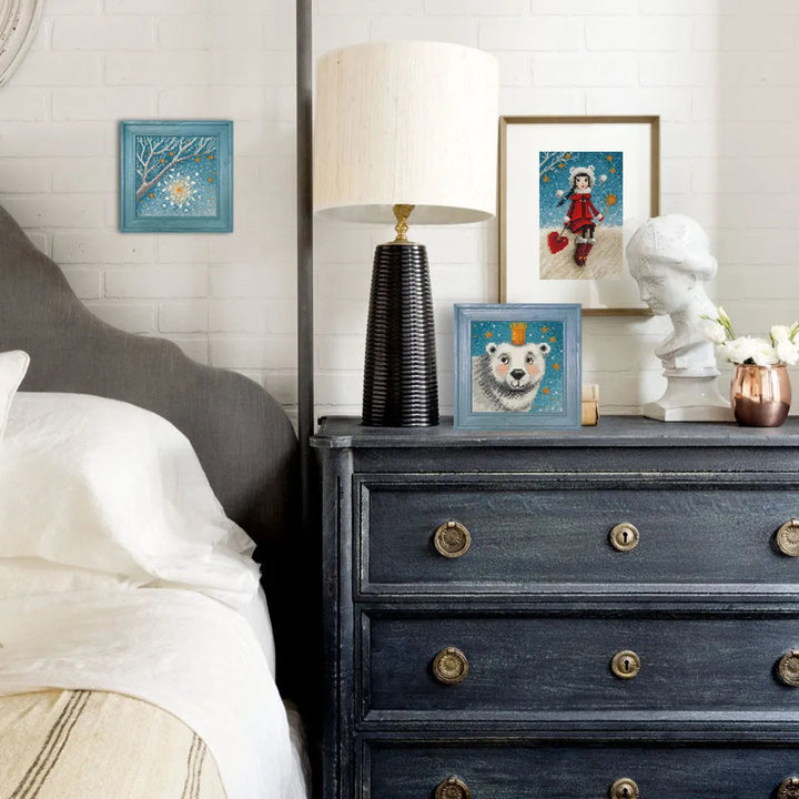 Snow tenderness C378 Counted Cross Stitch Kit