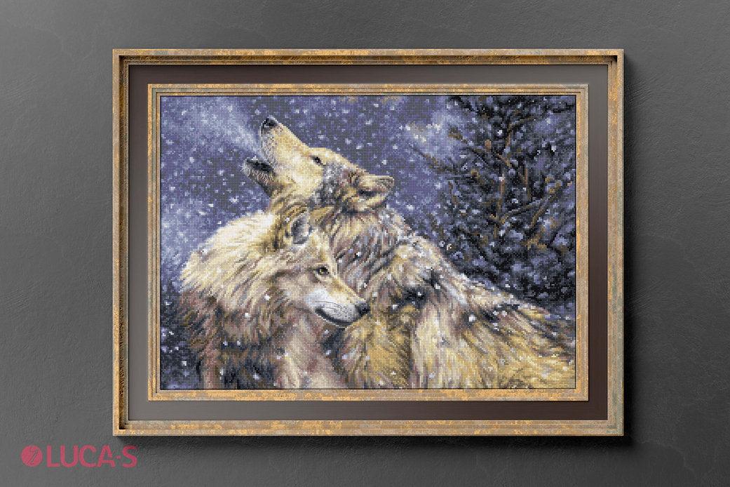 Snowfall BU5004L Counted Cross-Stitch Kit