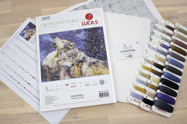 Snowfall BU5004L Counted Cross-Stitch Kit
