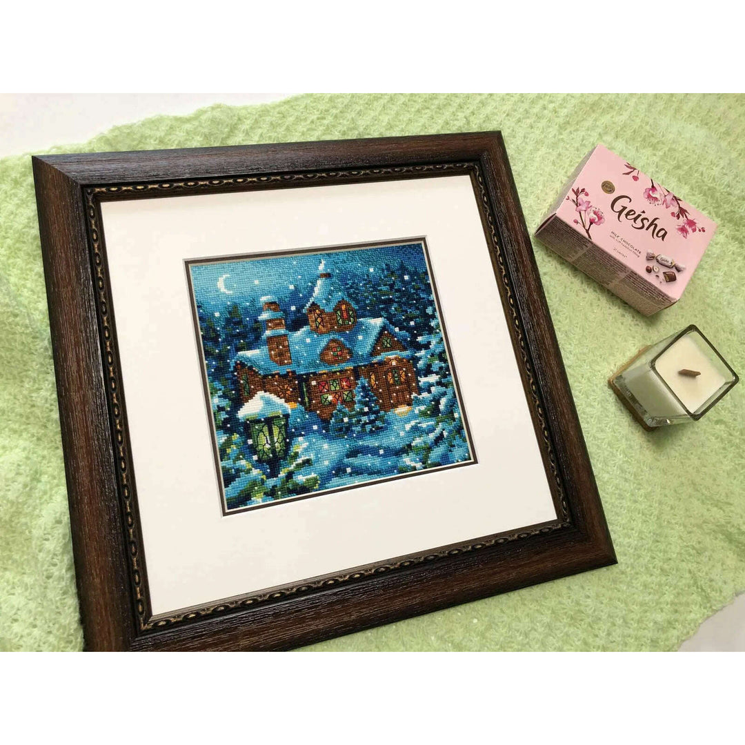 Snowfall in the Forest R2029 Counted Cross Stitch Kit