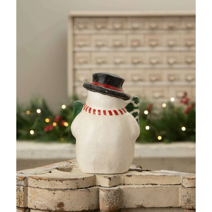 Snowman With Christmas Tree by Bethany Lowe Designs, image 2