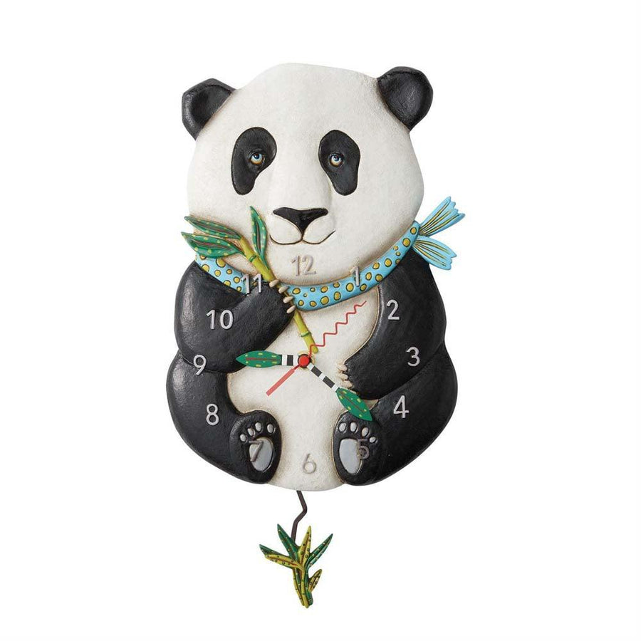 Snuggles The Panda Wall Clock by Allen Designs - Quirks!