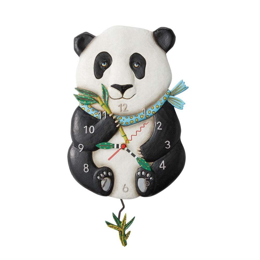 Snuggles The Panda Wall Clock by Allen Designs - Quirks!