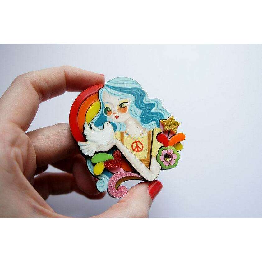 Solidarity Brooch by Laliblue - Quirks!