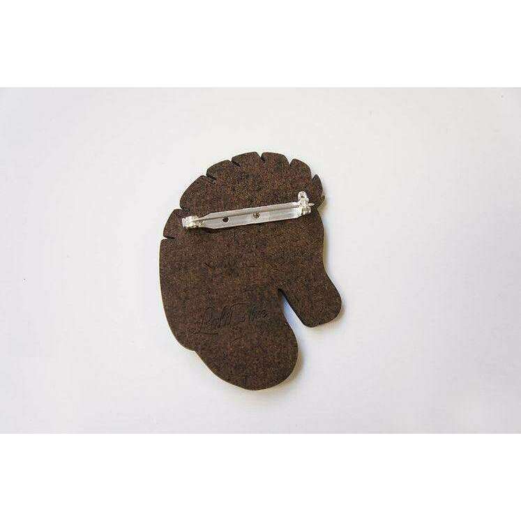 Solidarity Zebra Brooch by LaliBlue - Quirks!