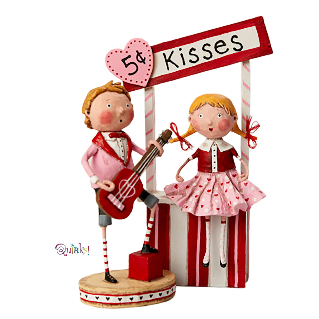 Song and a Kiss Set of 2 Lori Mitchell Collectible Figurines - Quirks!