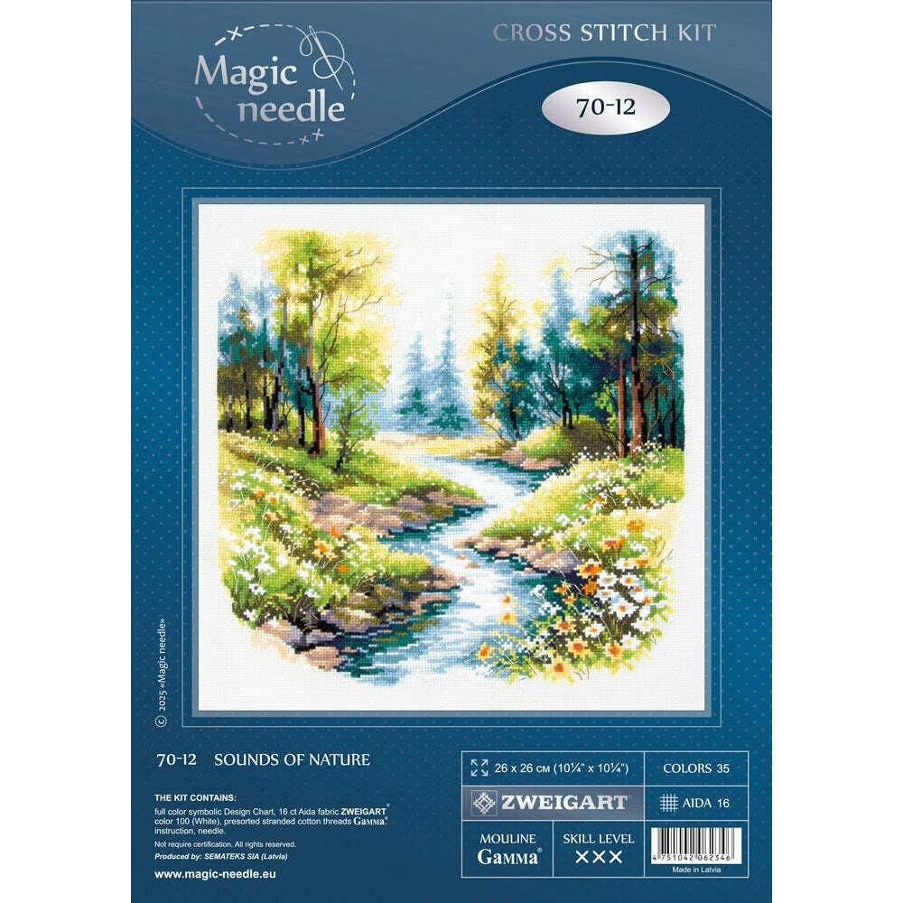 Sounds of Nature 70-12 Counted Cross-Stitch Kit