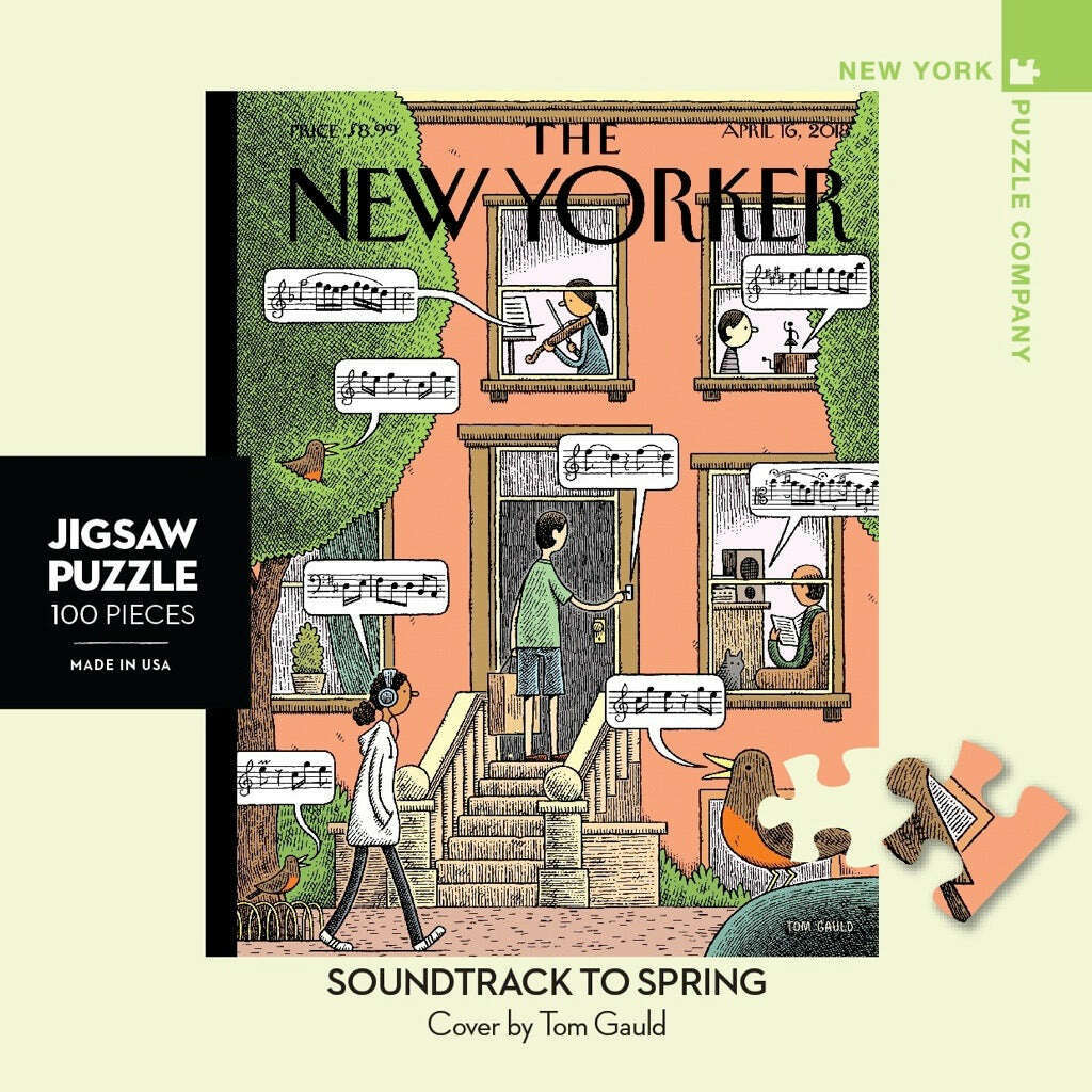 Soundtrack to Spring Mini Jigsaw Puzzle