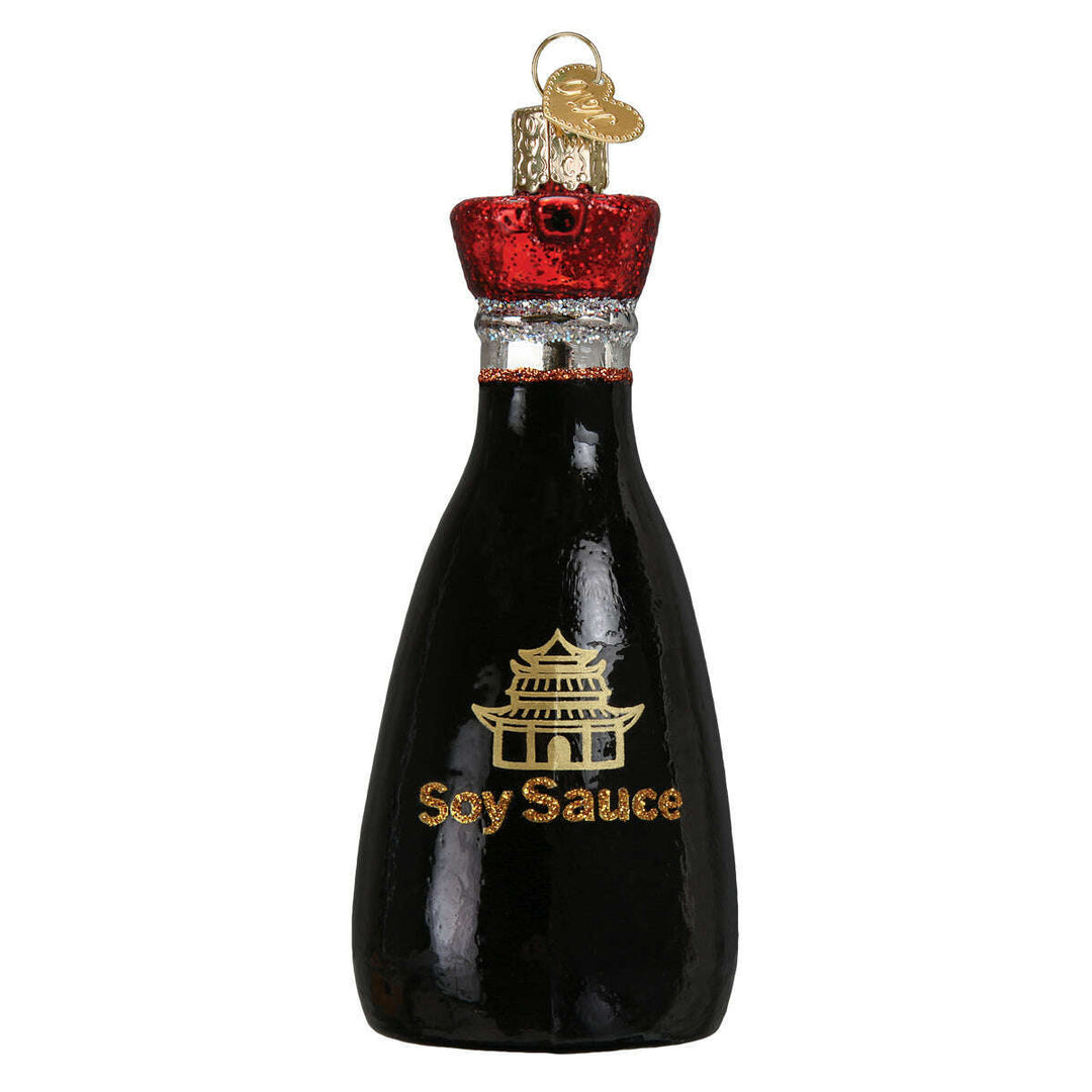 Old World Christmas Soy Sauce Blown Glass Ornament
