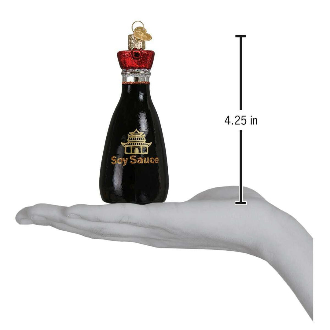 Old World Christmas Soy Sauce Blown Glass Ornament