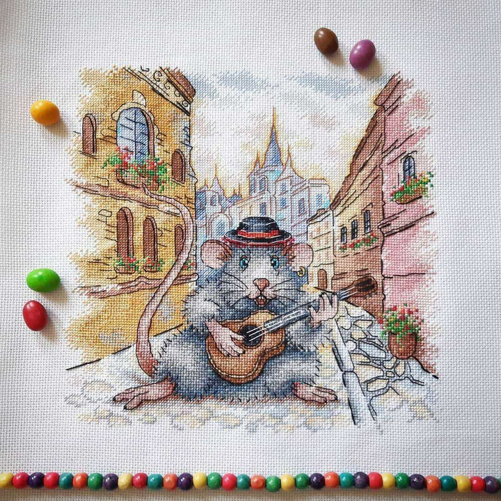 Spanish Serenade SNV-697 Counted Cross Stitch Kit