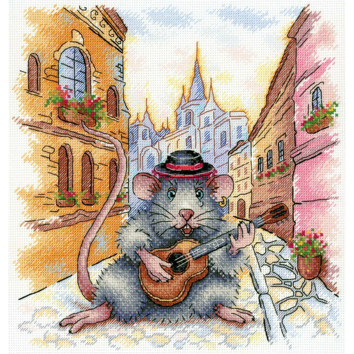 Spanish Serenade SNV-697 Counted Cross Stitch Kit