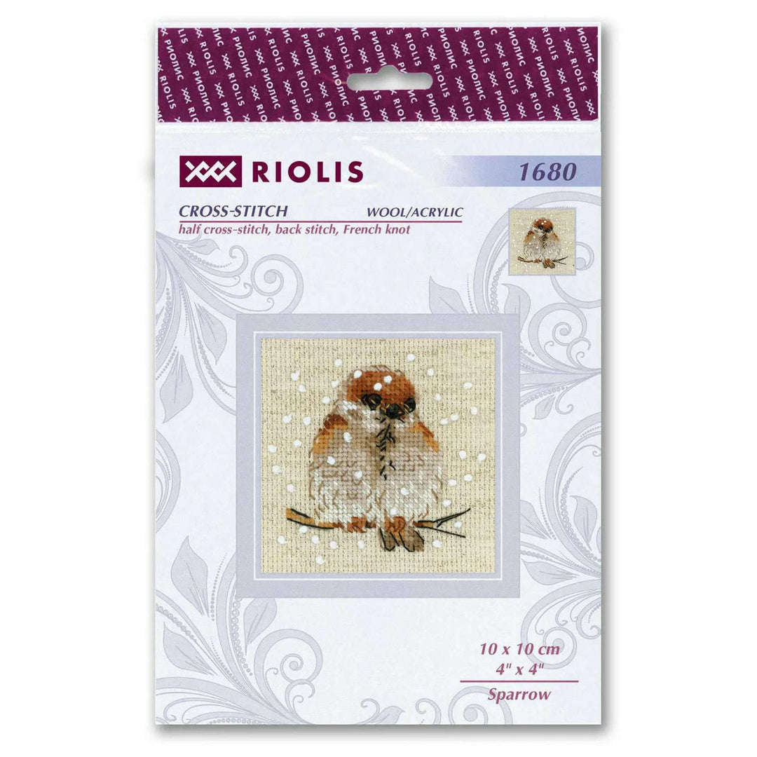 Sparrow R1680 Counted Cross Stitch Kit