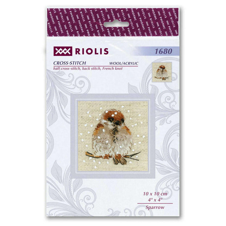 Sparrow R1680 Counted Cross Stitch Kit
