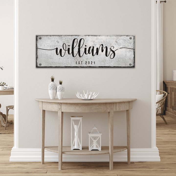 Special Family Sign