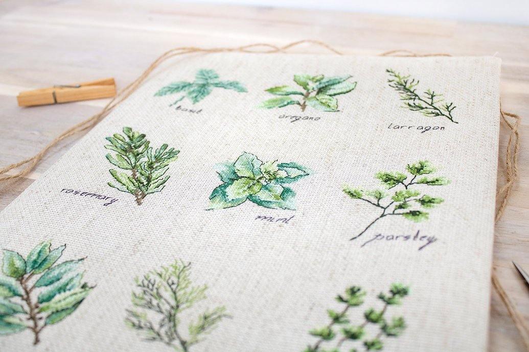 Spices and herbs B2346L Counted Cross-Stitch Kit