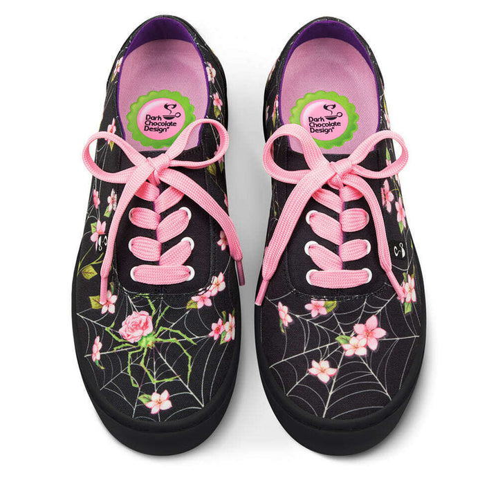 Spider Blossom Women's Casual Sneakers