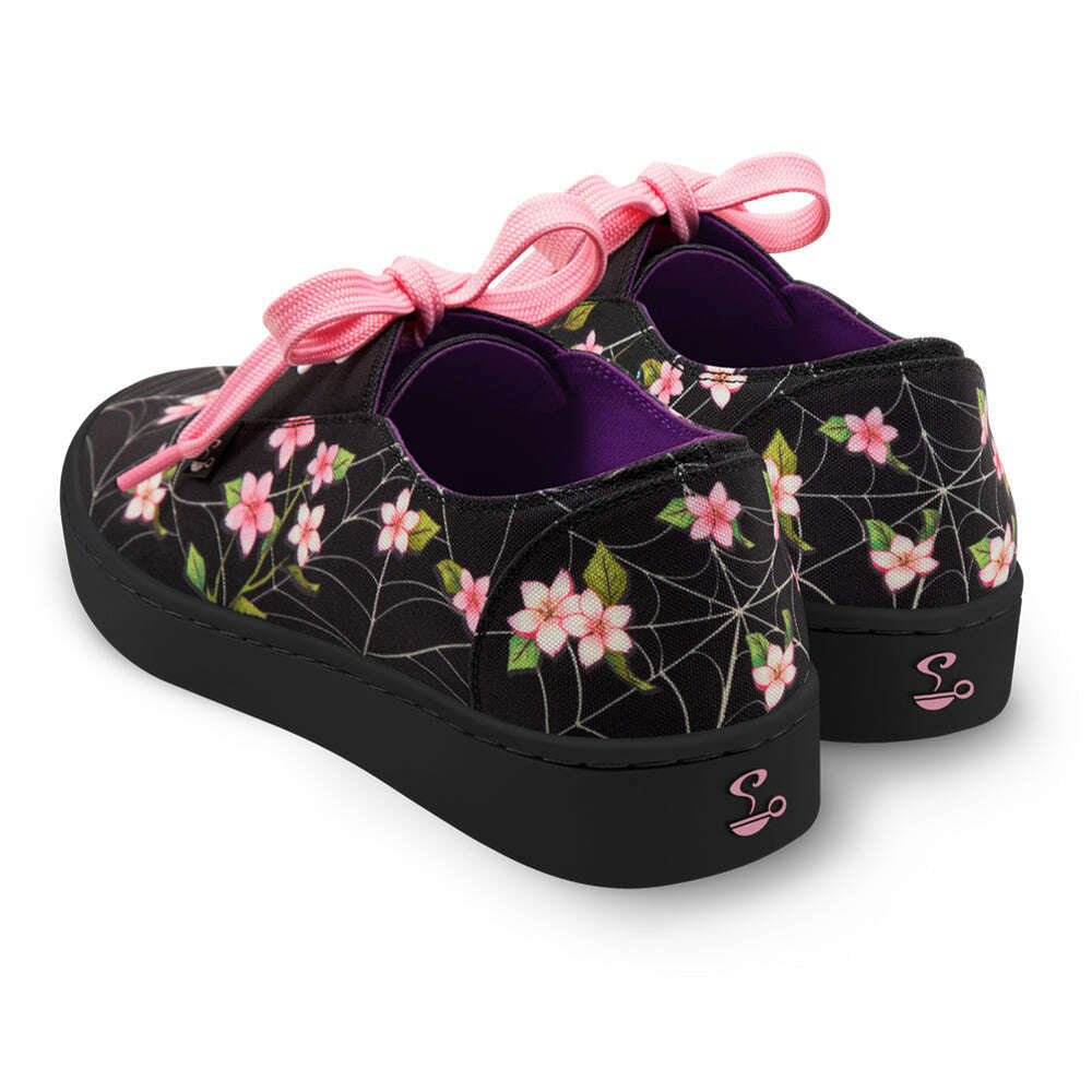 Spider Blossom Women's Casual Sneakers