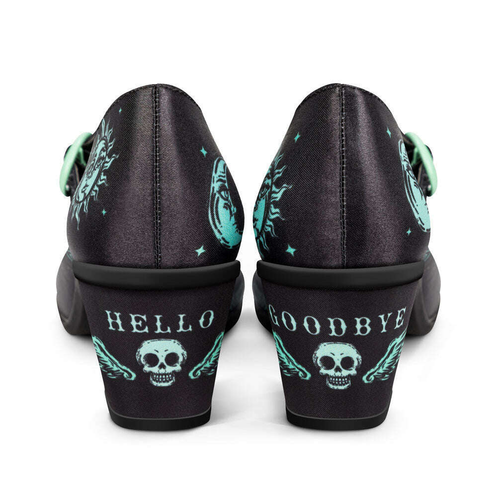 Spirit Board Women's Mary Jane Mid Heels