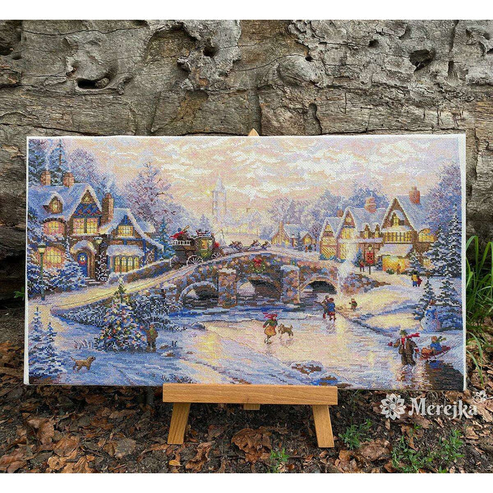 Spirit of Christmas K-214 Counted Cross-Stitch Kit