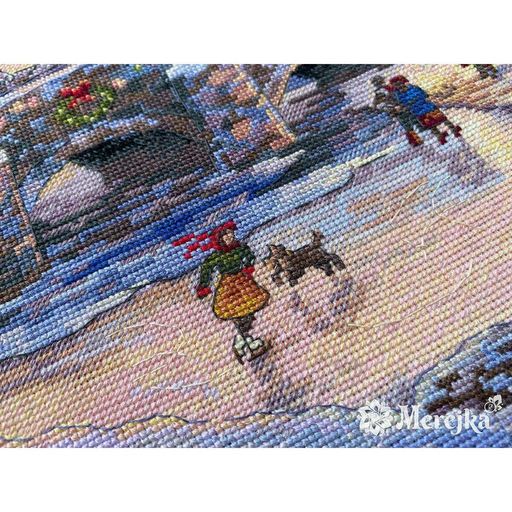 Spirit of Christmas K-214 Counted Cross-Stitch Kit