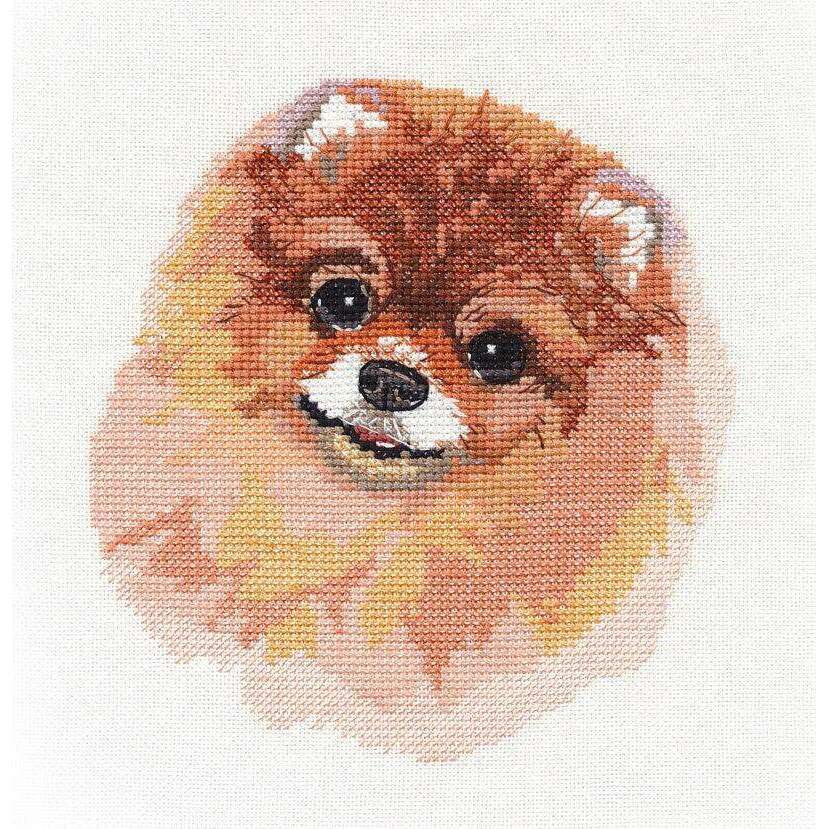Spitz 1324 Dog Counted Cross Stitch Kit