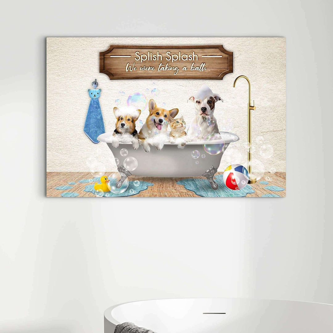 Splish Splash We Were Taking A Bath Sign