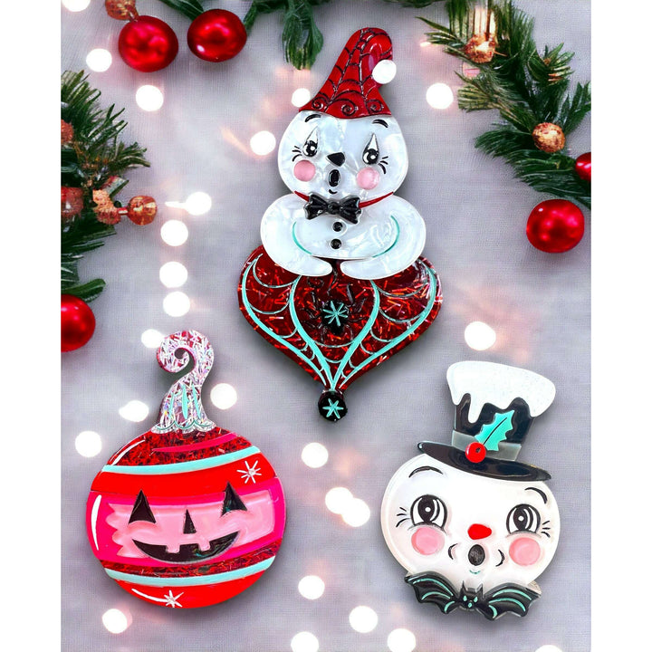 SPOOKMAS 3 Piece Brooch Collection by Lipstick & Chrome x Johanna Parker