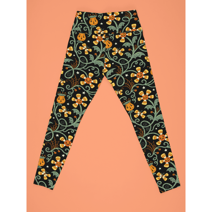 Spooky Sweet Garden (Johanna Parker Exclusive) - High-quality Handcrafted Vibrant Leggings