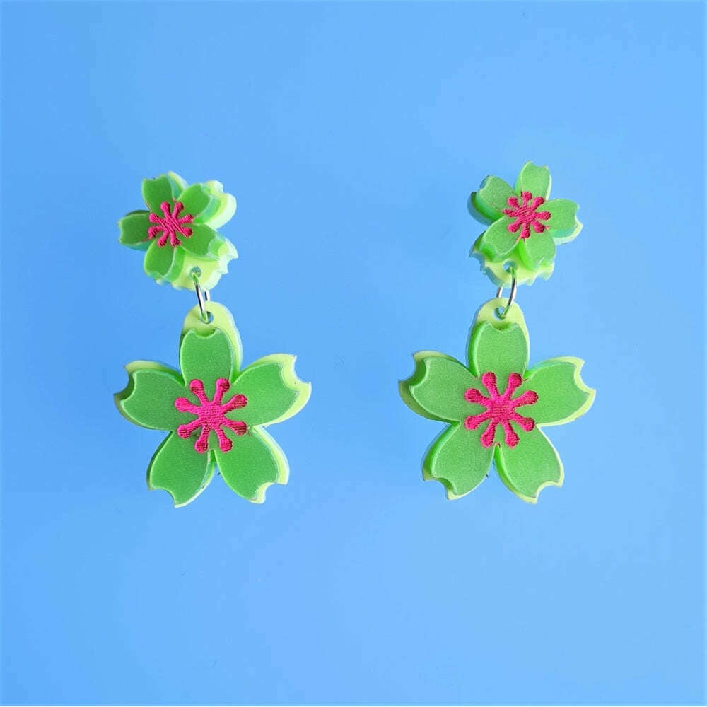 Spring Blossom Earrings by Cherryloco Jewellery 1